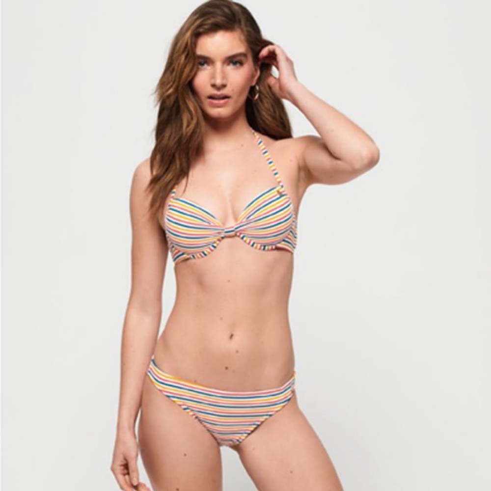 Superdry Cassie Striped Bikini- New